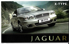 Jaguar X-Type 2008-2010 UK Market Brochure Saloon & Estate 3.0 V6, 2.0D & 2.2D