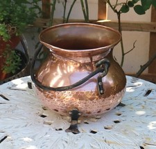 Vintage French Hammered Copper