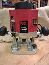 Used 1020w Plunge Router Ref PDW5037PR by Powerdevil 230v Variable Speed Corded