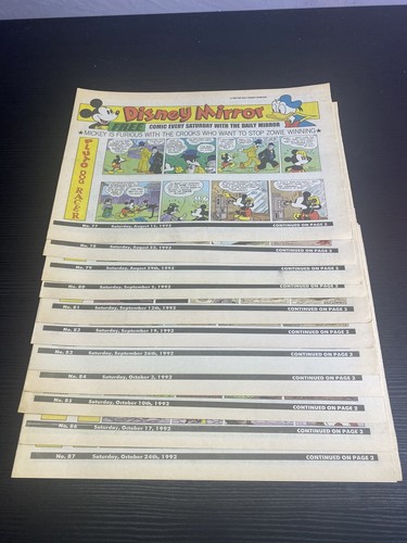 Vintage disney mirror comic - disney,