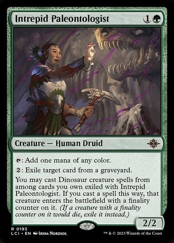 Intrepid paleontologist the - paleontologist,