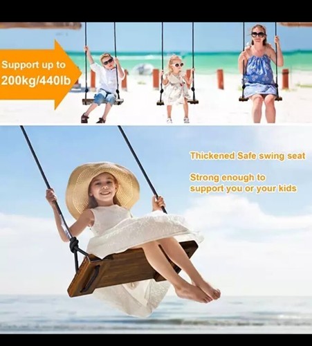 Wooden swing seat - , outdoor