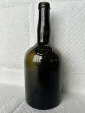 Antique Black Glass Erven L