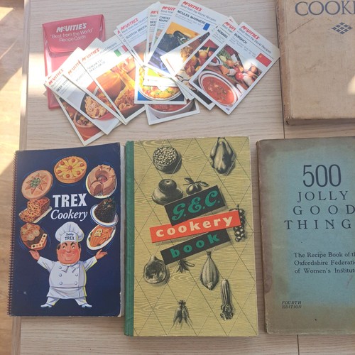 Vintage recipe books ect - ,