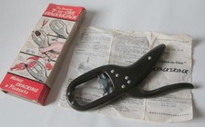 Boxed Vintage Crackerjack Nutcracker - 1964 - Dark Bown Finish