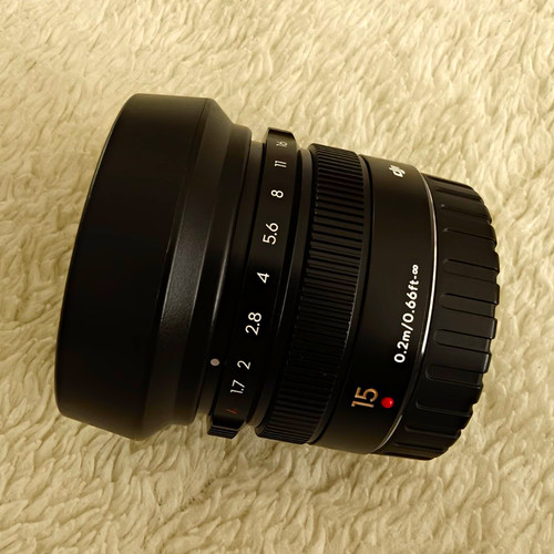 Dji 15mm asph prime lens - f1.7,
