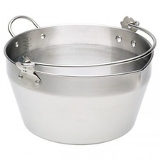 Kitchen Craft Home Made Stainless Steel Jam/ Stew Maslin Pan Pot- 9 Litre, 31cm
