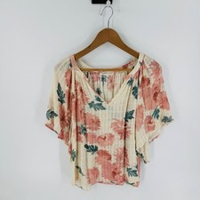 Lovestitch Floral Blouse Cream