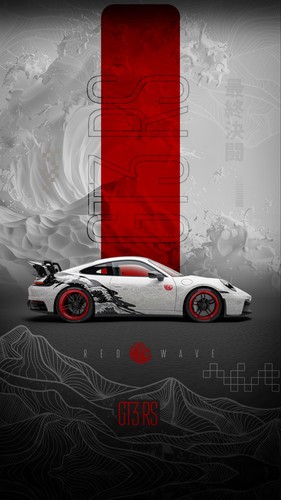 Porche gt3 sports car - porche,