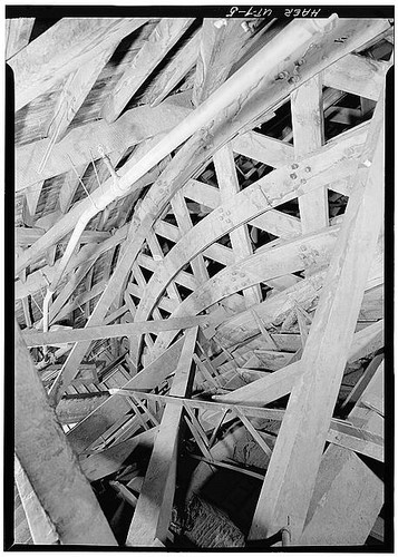 Photo wooden roof - photo:wooden, trusses