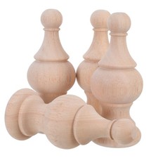 4 Pcs Wooden Decorative