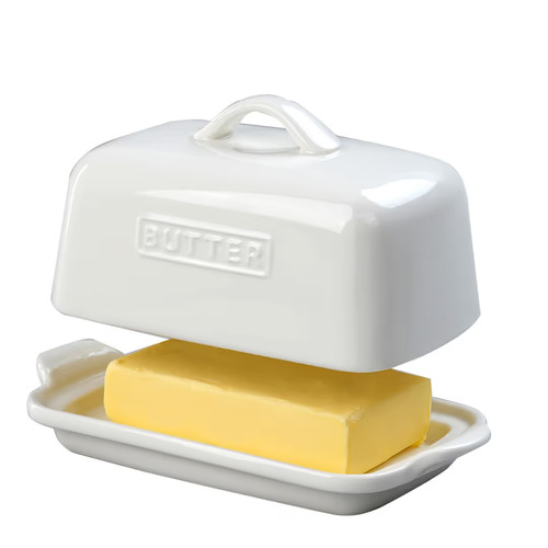 Large ceramic butter - large, dish