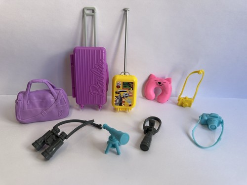 Barbie travel items - items, including