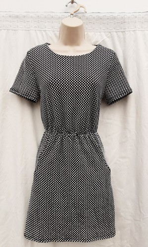 Mini dress skater polka - mini, dress,skater,polka