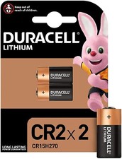 2 x Duracell CR2 Battery for