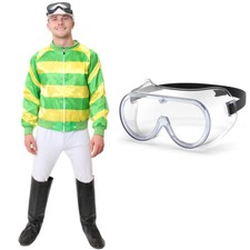 MENS JOCKEY COSTUME HORSE