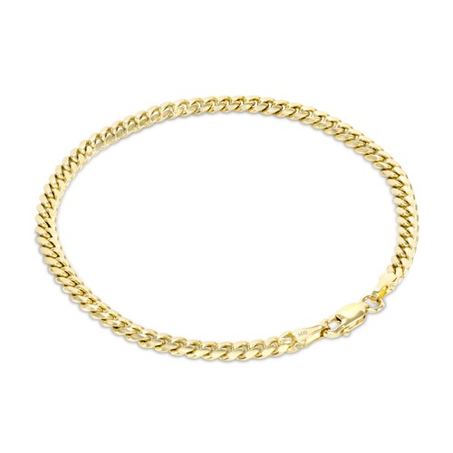 14k yellow gold solid 4mm - 14k,