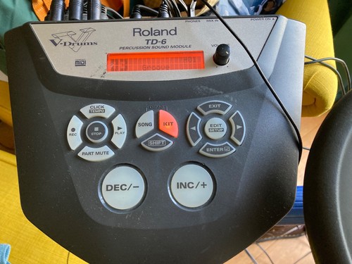 Roland td6 electronic drum - roland,