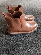 Girls Brown Chelsea Boots H &