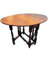 Antique Solid Oak Georgian