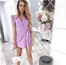 Zara Lilac Jumpsuit Dress Size