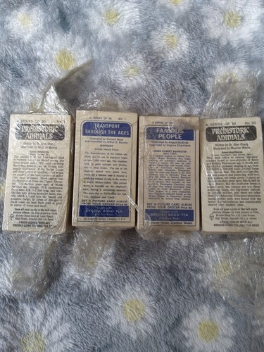 Brooke bond collection cards - brooke,