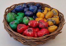  Five soapstone valentine
