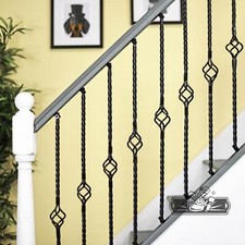 Single Basket Rope Twist Stair