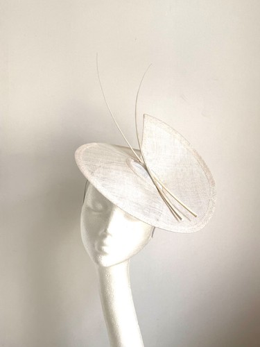 Ivory off white saucer - , disc