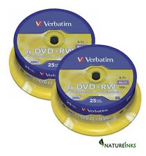 50 Verbatim Blank DVD+RW