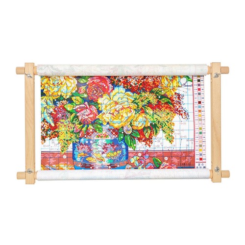 Beech wood tapestry scroll - tapestry,
