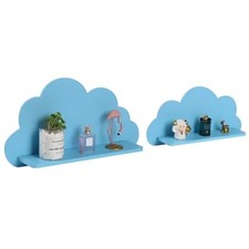 Set of 2 Cloud Shape Display
