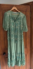 Zara Green Maxi Dress With