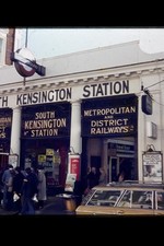 SOUTH KENSINGTON TUBE STATION 1970`S (35MM SLIDE) LOT B121