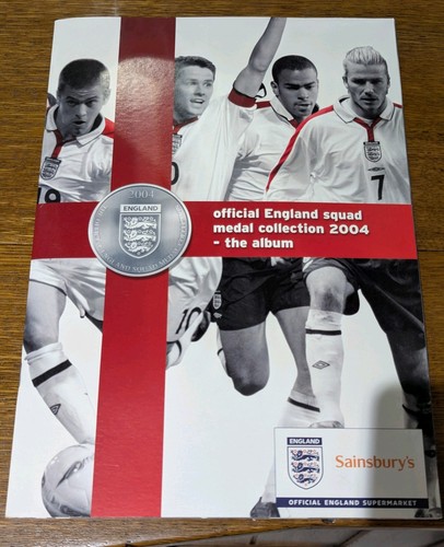 Official england squad - official, medal