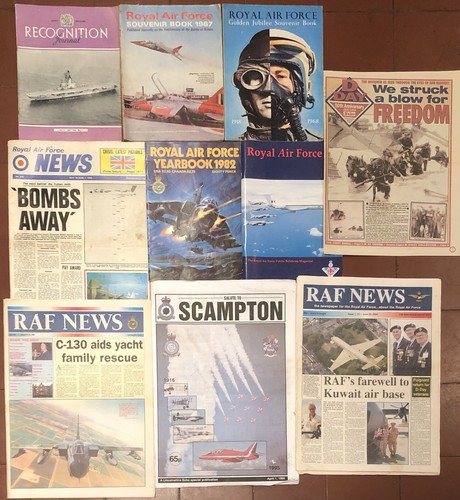 Raf memorabilia publications - raf,