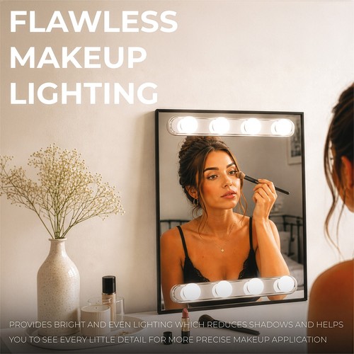 Battery powered mirror lights - mirror,