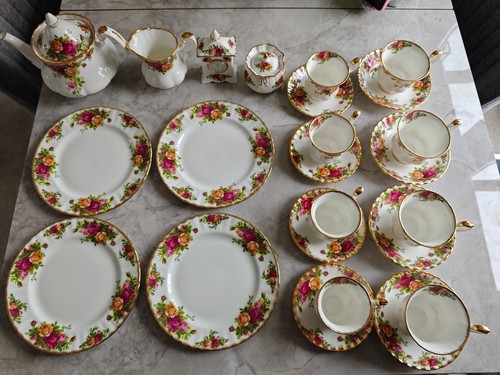 26pc set royal albert - set,