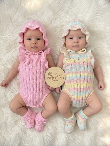 Caz romper set knitting - set,