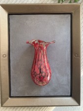 Beautiful Red Shakspeare Glass