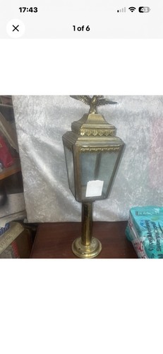Antique carriage lamp - antique, -45cm