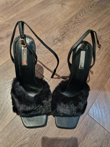 Fluffy faux fur ankle - fur,