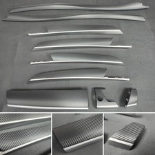 BMW X5 E70 INTERIOR TRIM SET - BLACK 3D CARBON INTERIOR TRIM SET (DASH & DOOR )