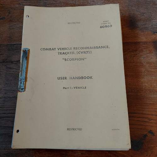 Cvrt scorpion user handbook - scorpion,