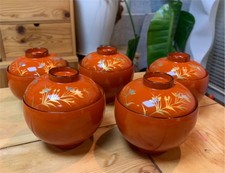 Japanese Lacquer Bowl Red