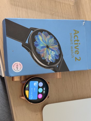 Active smart watch rose gold - 2,