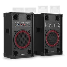 Fenton SPK Active Bluetooth Party Speaker Set - Home DJ Starter Package