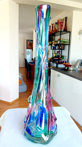 Large glass vase murano - large,