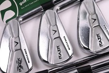 Callaway RAZR X Muscleback Irons / 4-PW / Stiff Flex Project X Flighted Shafts