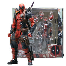 AMAZING YAMAGUCHI Deadpool 2.0 Grey Action Figure Mutants Joint Movable KAIYODO 